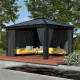 Set di 4 tende per pergole Dallas 4300 15,5 m² - Canopia by Palram