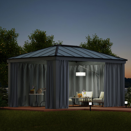 Set di 4 tende per pergole Dallas 4900 18m² - Canopia by Palram