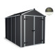 Casetta da giardino RUBICON  5,6m² in alluminio e policarbonato - Canopia by Palram