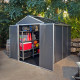 Casetta da giardino RUBICON  5,6m² in alluminio e policarbonato - Canopia by Palram
