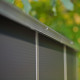 Casetta da giardino RUBICON  5,6m² in alluminio e policarbonato - Canopia by Palram