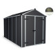 Casetta da giardino RUBICON 7m² in alluminio e policarbonato - Canopia by Palram