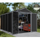 Casetta da giardino RUBICON 7m² in alluminio e policarbonato - Canopia by Palram