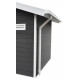 Set di grondaie bianche - confezione pronta per l'installazione per la casetta Woodlife Garden PREMIUM con doppia pendenza 2m