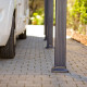 Tettoia in alluminio grigio e policarbonato 1 auto 15.6m² Arcadia Alpine 4300 - Canopia by Palram