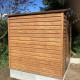 Casetta in lamiera effetto legno 4,6m² + set di montaggio - X-METAL